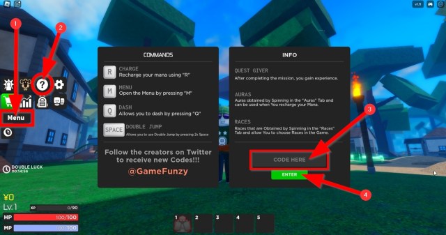 How do I redeem my Roblox - Grimoires Era codes?